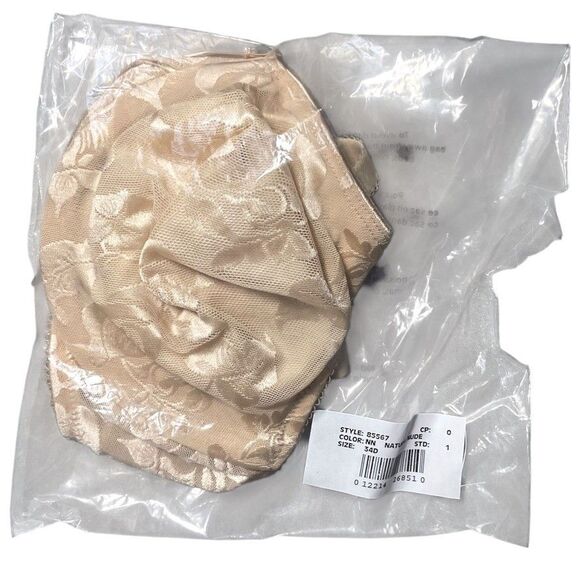 *** Full Figure Underwire Bra Beige - Picture 4 of 4